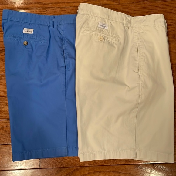 Vineyard Vines Other - Vineyard Vines mens 100% cotton Club Shorts bundle of 2 (34 & 35) EUC